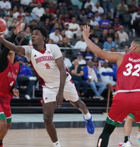 Equipo de baloncesto dominicano vence a México en los Juegos Centroamericanos