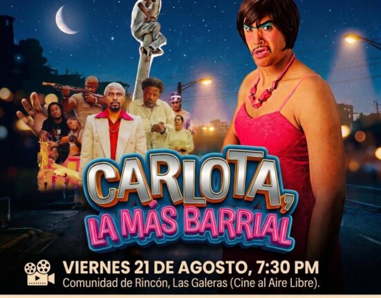 Cine bajo las estrellas llega a Rincón y Samaná con la película “Carlota, la más Barrial”