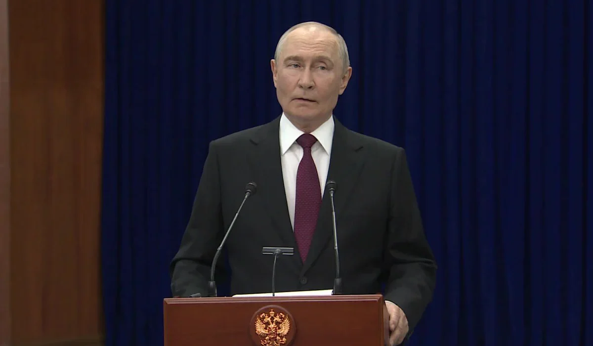 Putin da una conferencia de prensa tras cumbre euroasiática clave