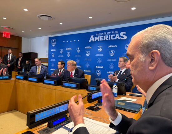 Abinader participa junto a otros mandatarios de la región en encuentro de la iniciativa Escudo de las Américas encabezado por el presidente de EE. UU., Donald Trump