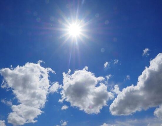 Nubes dispersas y poca probabilidad de lluvias para este lunes