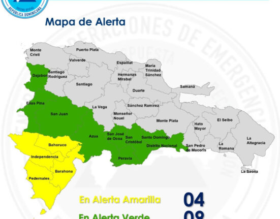 Elevan a 13 las provincias en alerta por vaguada: cuatro en amarillo y en verde