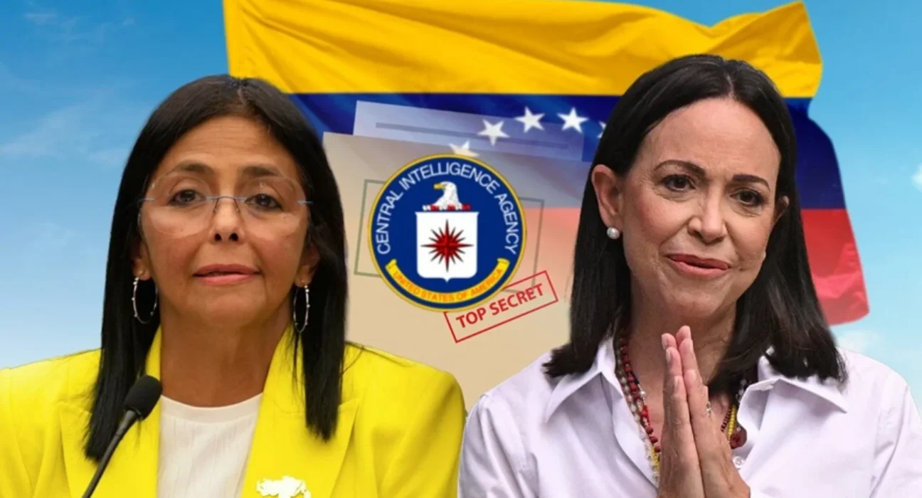 Trump califica como "interesante" un eventual enfrentamiento electoral entre Delcy Rodríguez y María Corina Machado