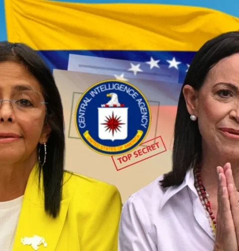 Trump califica como "interesante" un eventual enfrentamiento electoral entre Delcy Rodríguez y María Corina Machado