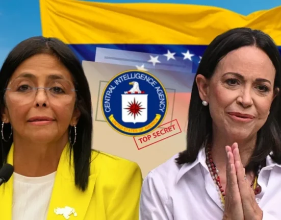 Trump califica como "interesante" un eventual enfrentamiento electoral entre Delcy Rodríguez y María Corina Machado