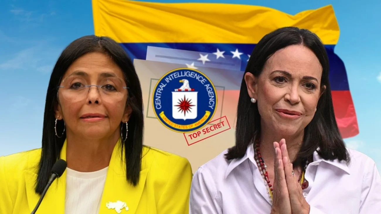 Trump califica como "interesante" un eventual enfrentamiento electoral entre Delcy Rodríguez y María Corina Machado