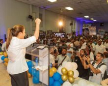Carolina juramenta comando de campaña en Circunscripción 3 de la capital, territorio con 273 mil electores