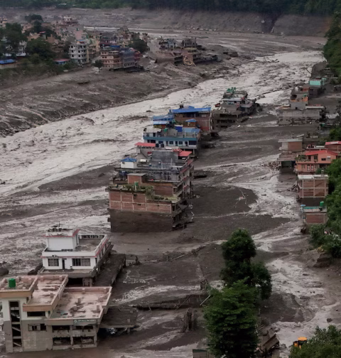 Nepal finalizó la búsqueda de víctimas por la devastadora riada: aún quedan 5.285 desaparecidos