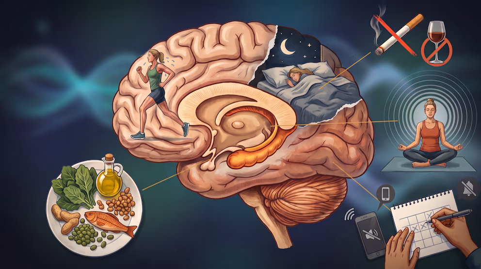 1. Combinar ejercicio aeróbico con entrenamiento de fuerza La actividad física es una de las herramientas que pueden ayudar a mantener las capacidades cognitivas. Masurkar destacó especialmente el ejercicio aeróbico, que comprende actividades como caminar a paso rápido, correr, nadar o andar en bicicleta. Estas prácticas fortalecen el sistema cardiovascular y favorecen la circulación sanguínea hacia el cerebro.