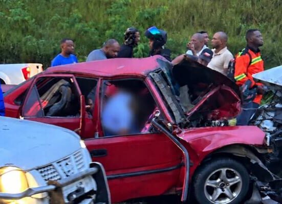 Unos cinco muertos en accidente en la Circunvalación de Santo Domingo