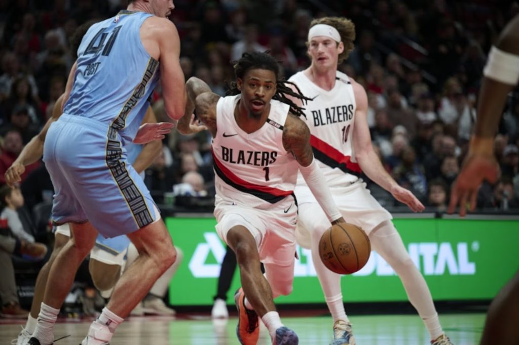 Morant, al menos cuatro semanas fuera en Portland