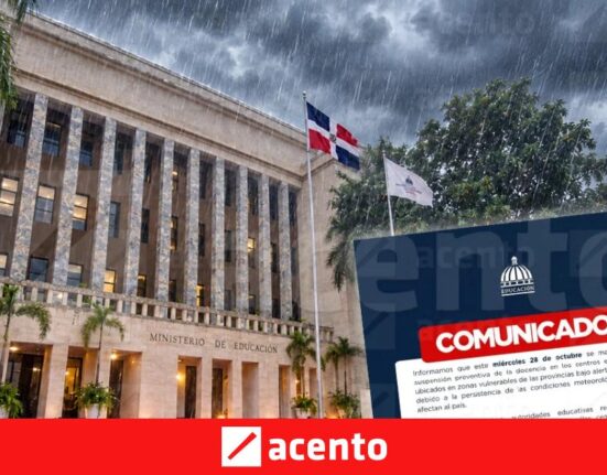 Minerd mantiene sin clases a escuelas en zonas de riesgo