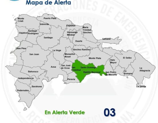 El COE mantiene en alerta verde al Gran Santo Domingo y San Cristóbal ante posibles inundaciones